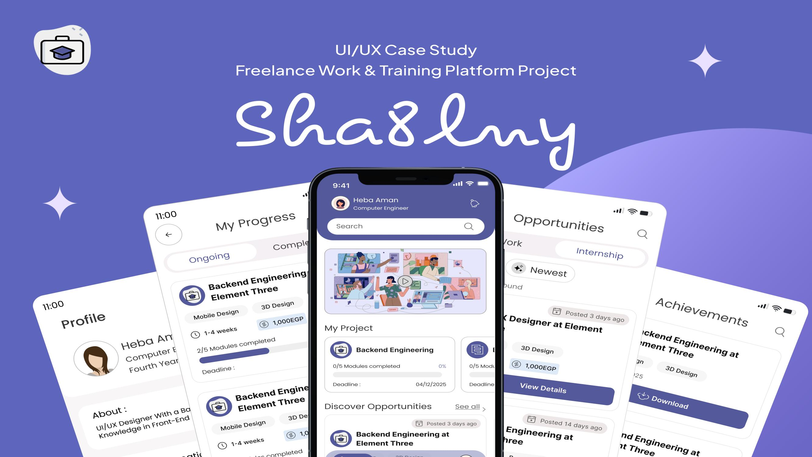 Sha8lny - Internship & Freelancing Platform