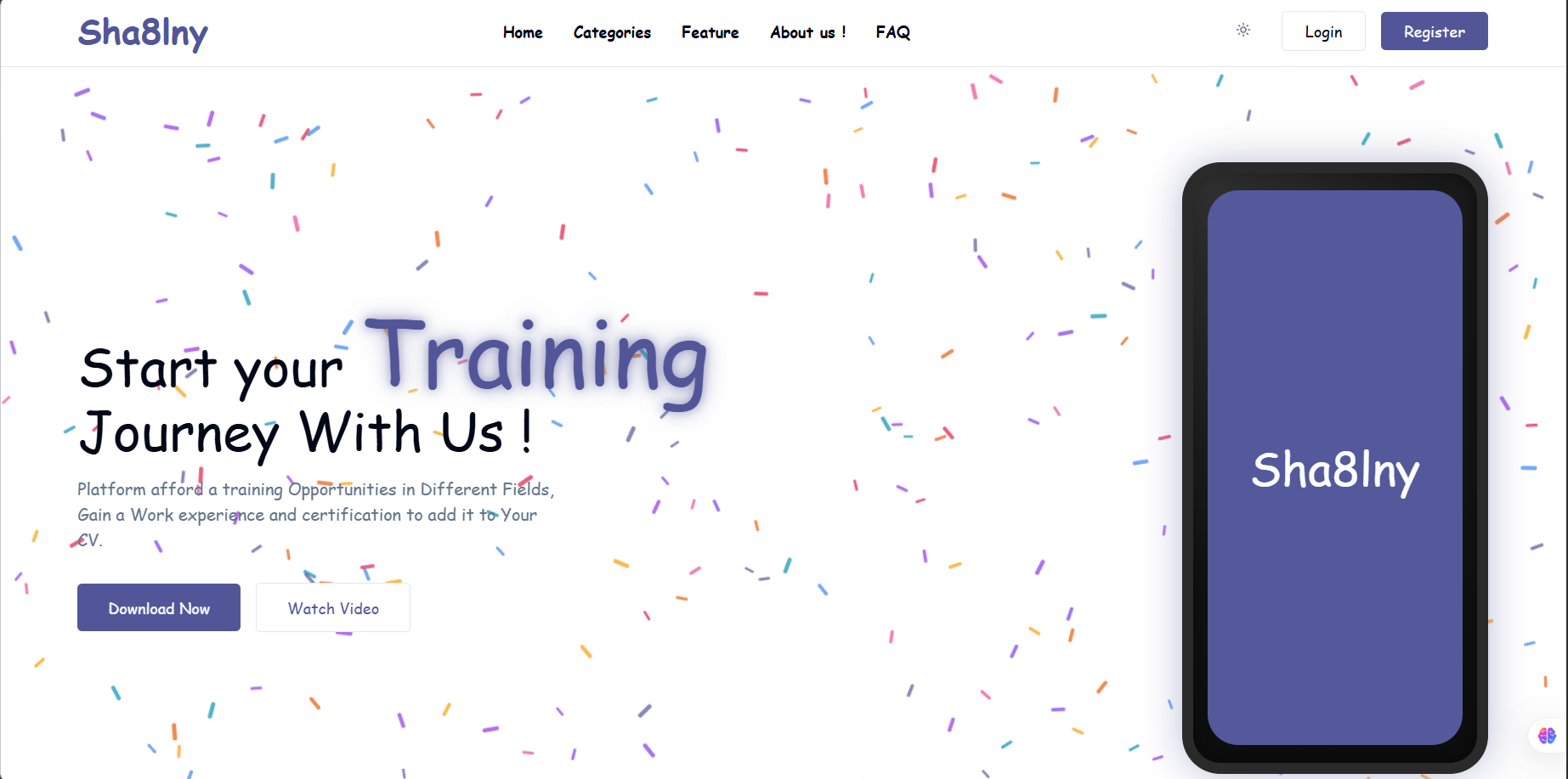 Marketing Landing Page